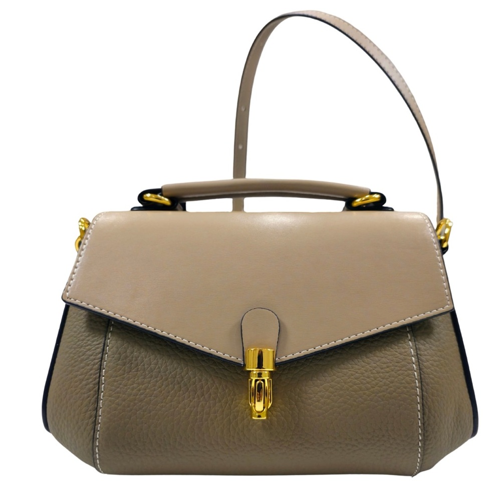 Taylor Essentials “Valencia” Leather Top Handle Crossbody